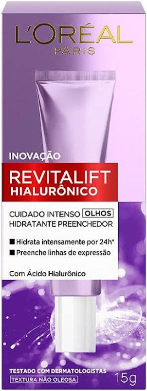 Creme para Área dos Olhos Anti-Idade Revitalift Hialurônico 1