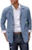 COOFANDY Blazer Masculino de Linho, Algodão, Casual 1