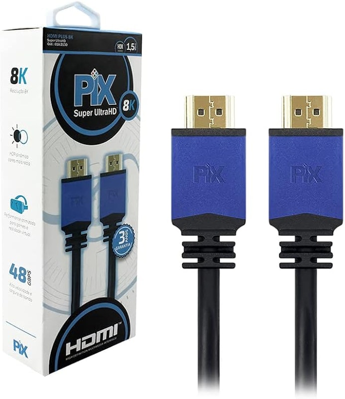 Cabo HDMI Plus 2.1 PIX 8K HDR 19P 1