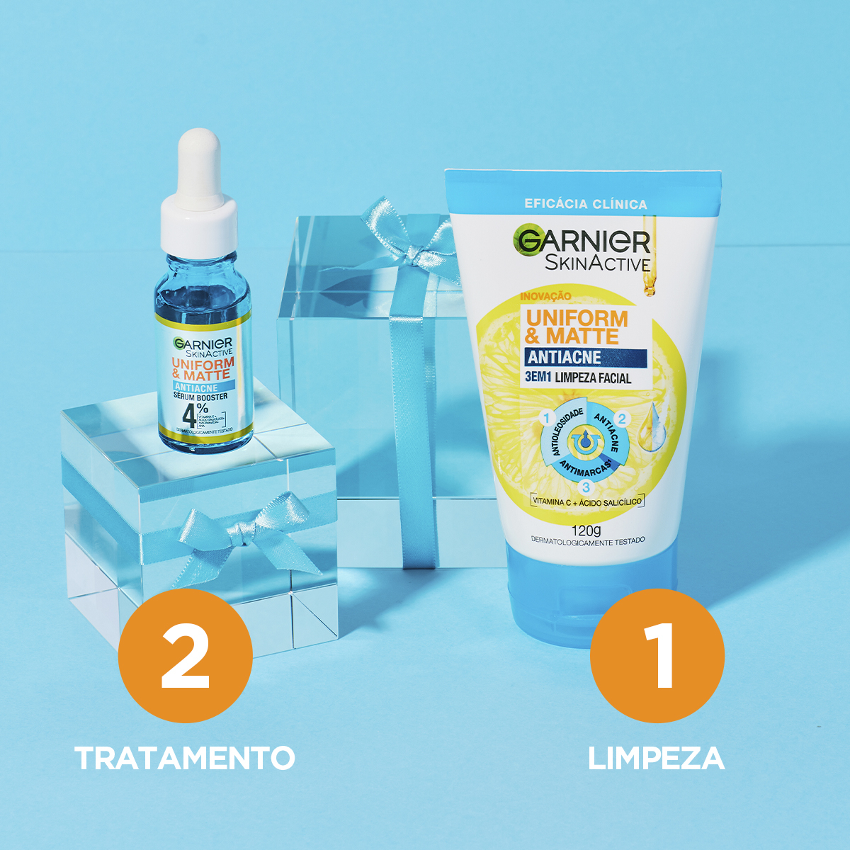 Limpeza Facial 3 em 1 Antiacne 3