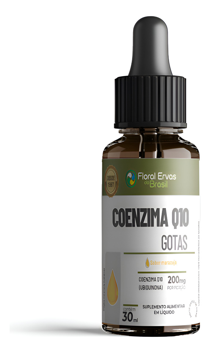 Suplemento em Gotas Coenzima Q10 Sabor Maracujá 1