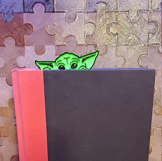 Marcador de Páginas Baby Yoda Cute 5