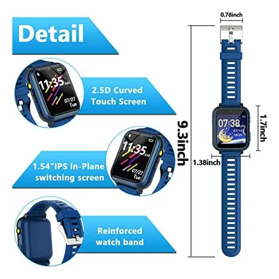 Kids Smart Game Watch com 24 Jogos Wiszodet 2