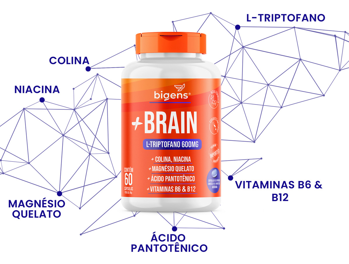 Plus Brain L-Triptofano 600 mg 2