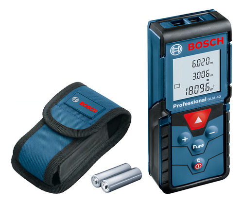 Trena Laser Bosch GLM 40  Alcance 40 m com Bolsa Protetora 2