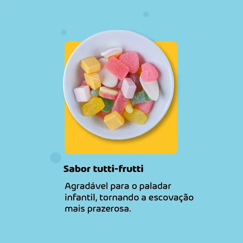 Gel Dental Infantil PowerDent Ocean Kids Tutti Frutti 4