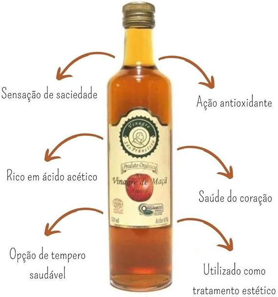 Vinagre Orgânico de Maçã 4,2% 3