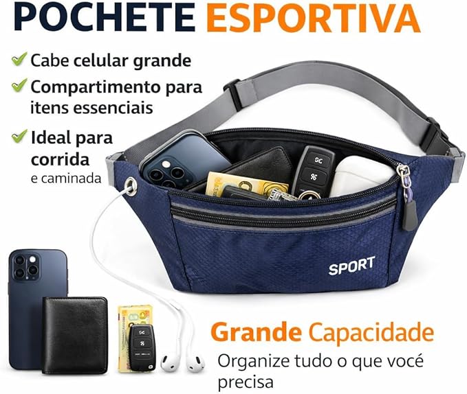Pochete Esportiva para Corrida e Caminhada 2