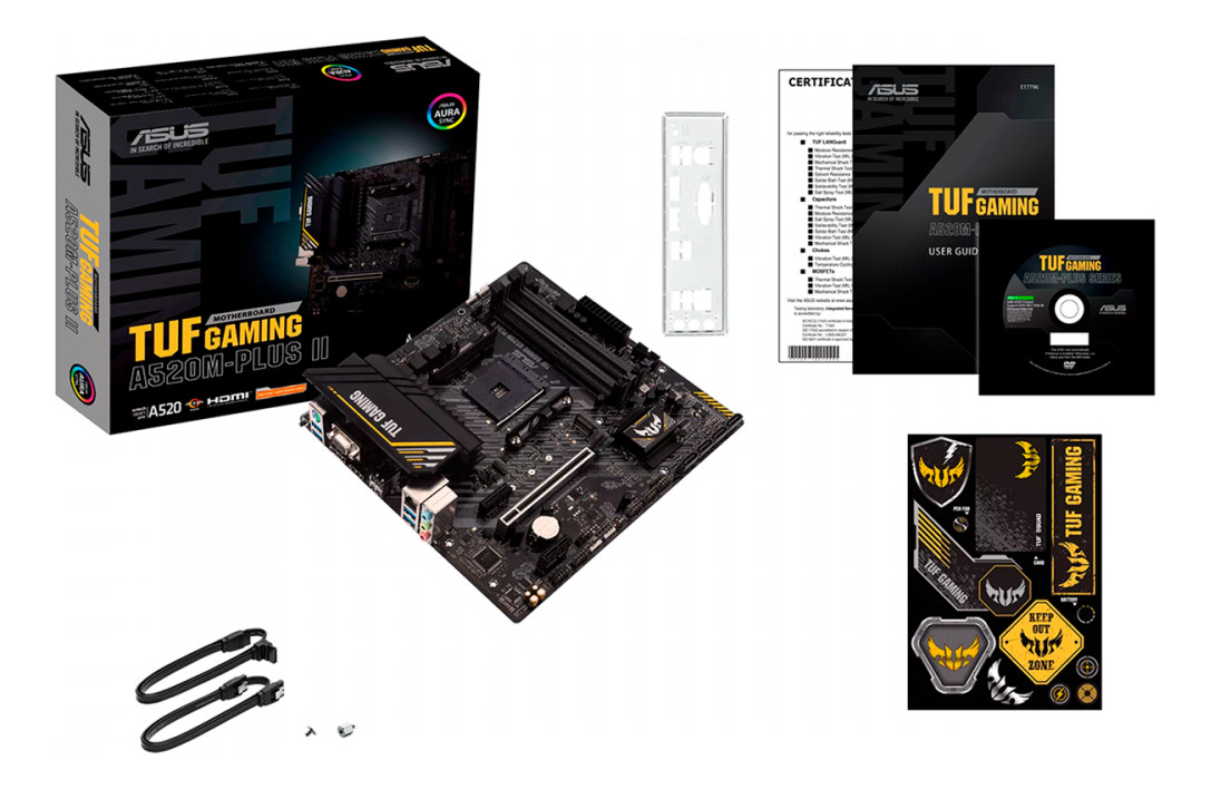 Placa-Mãe TUF Gaming A520M-PLUS II 5