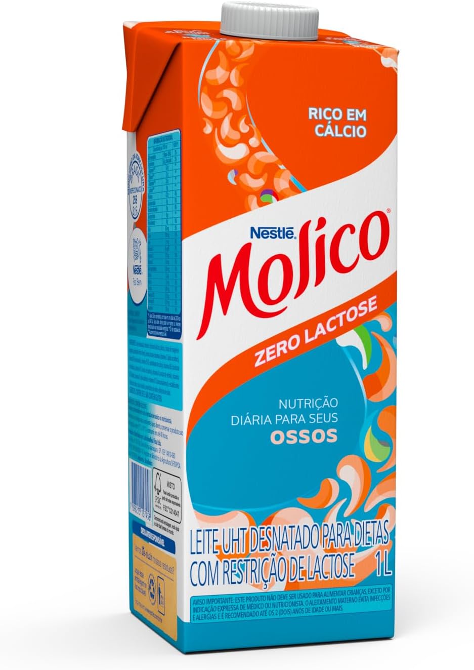 Leite Desnatado Molico Zero Lactose 4