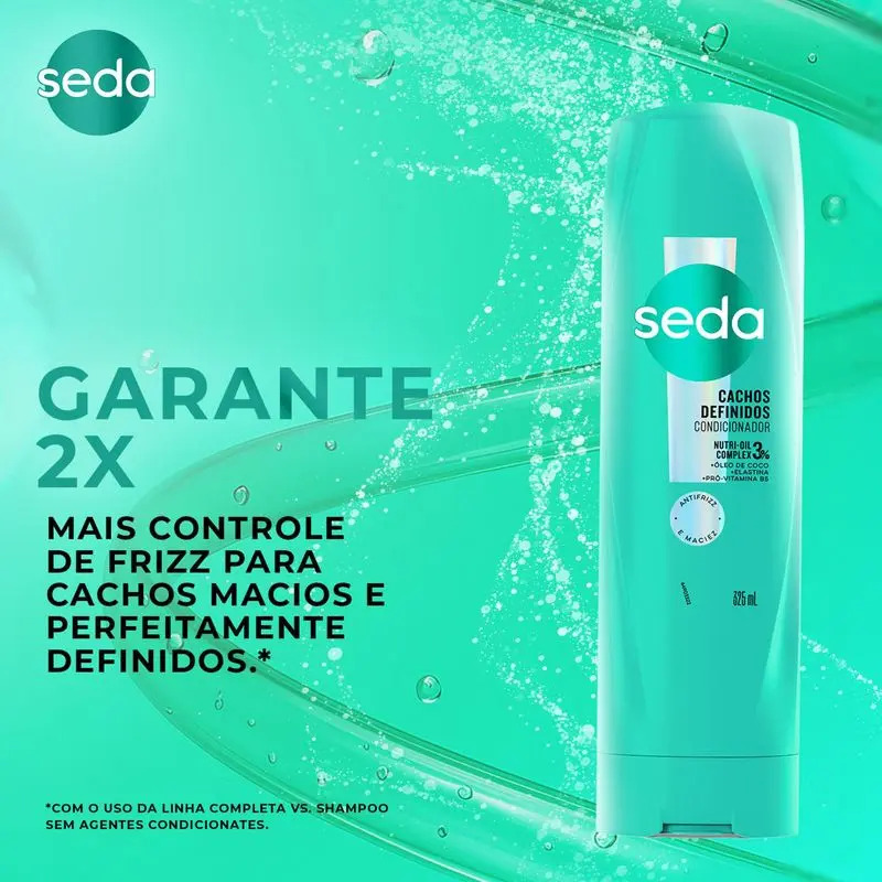 Condicionador Seda Cachos Definidos  4