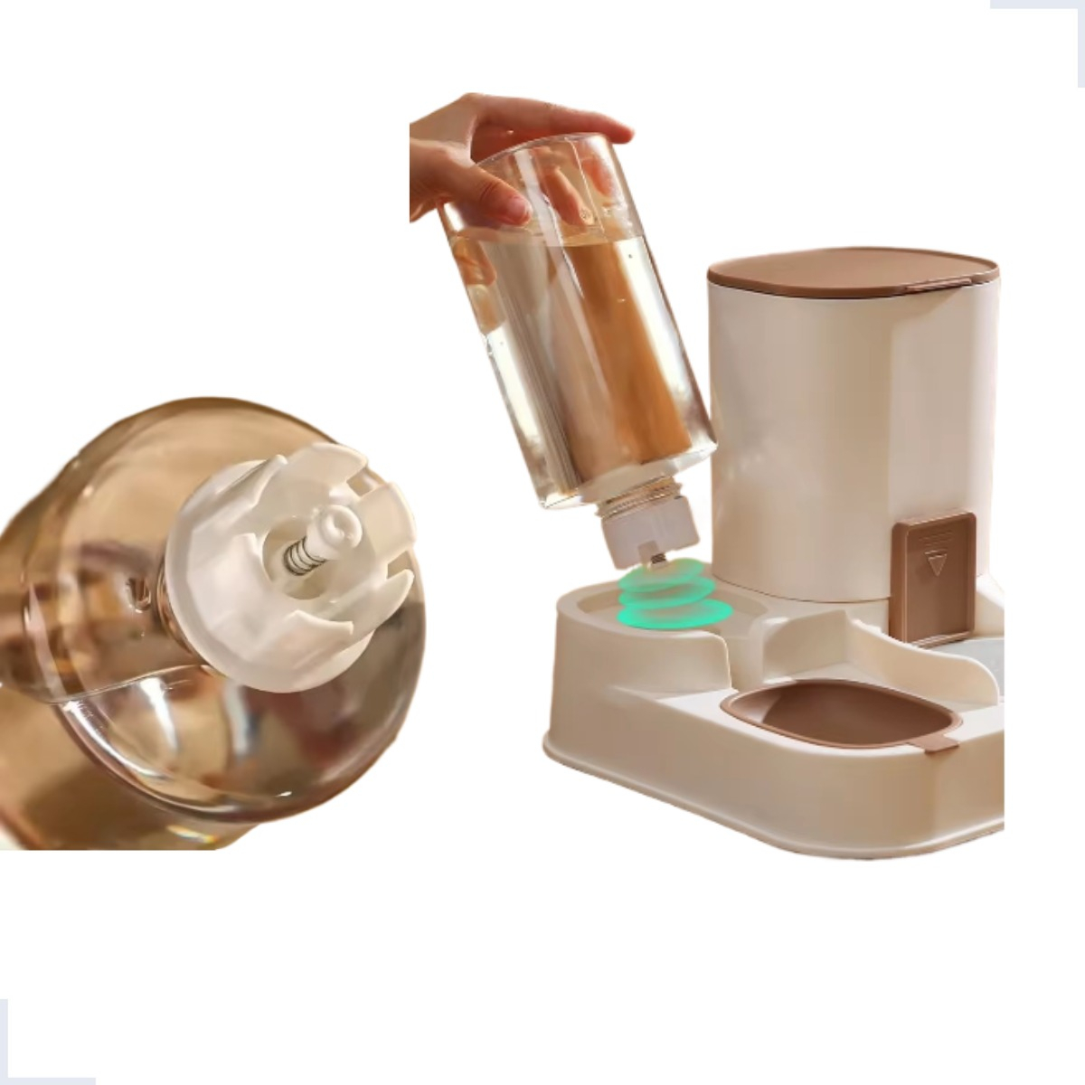 Bebedouro com Comedouro Alimentador Automático Pet 3