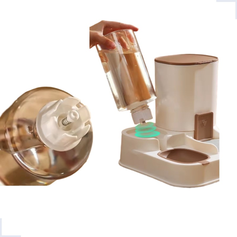 Bebedouro com Comedouro Alimentador Automático Pet 3