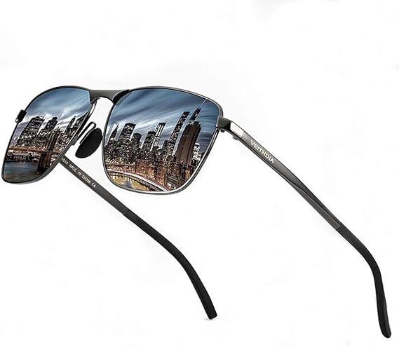 Óculos de Sol Vintage Masculino Polarizado com Lente UV400 1