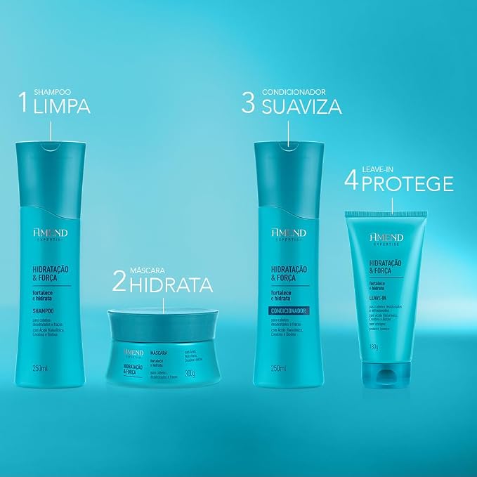 Shampoo Amend Expertise Hidratação e Força 3