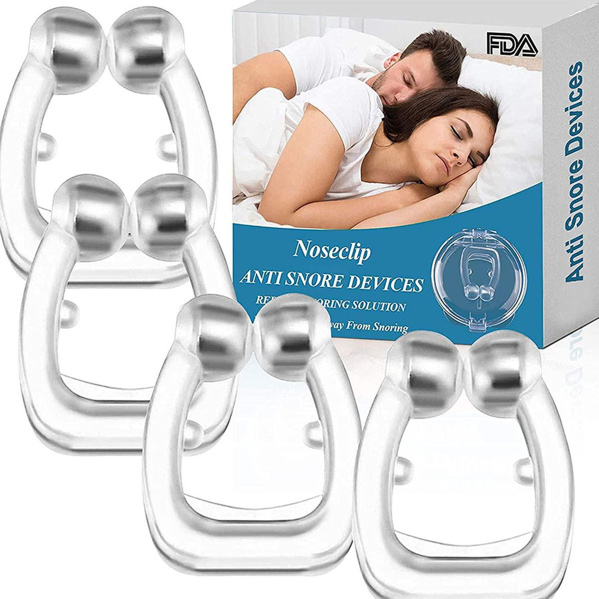 Clipe Nasal Antirronco em Silicone 1