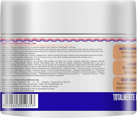 Máscara Hidro-Nutritiva Juba 3