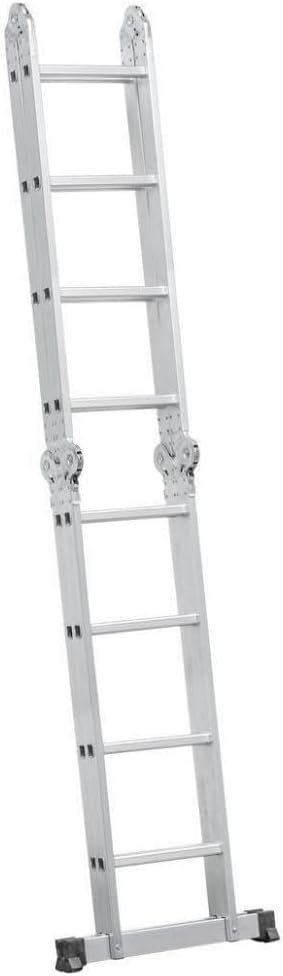 Escada Articulada Multifuncional 4x4 Alumínio 16 Degraus 4,47 m Fortt 3