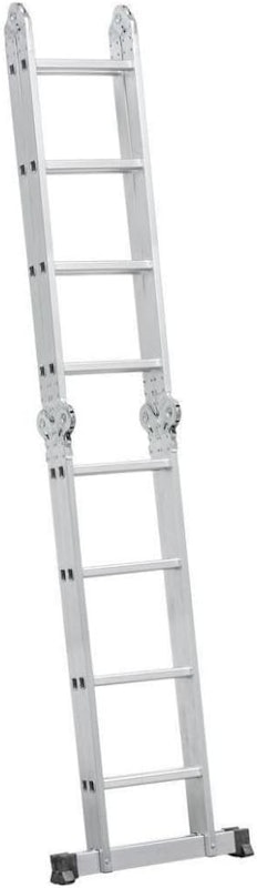 Escada Articulada Multifuncional 4x4 Alumínio 16 Degraus 4,47 m Fortt 3