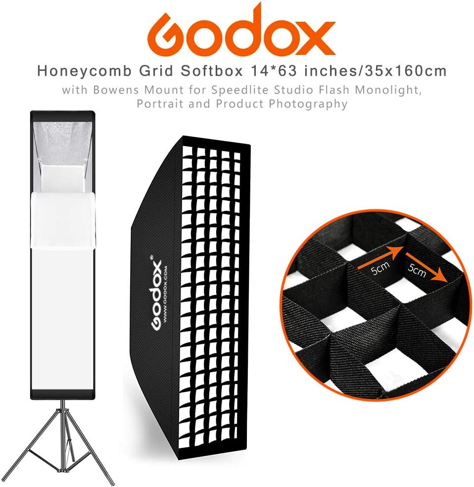 Softbox com Suporte Bowens para Fotografar Flash Speedlite Godox 4