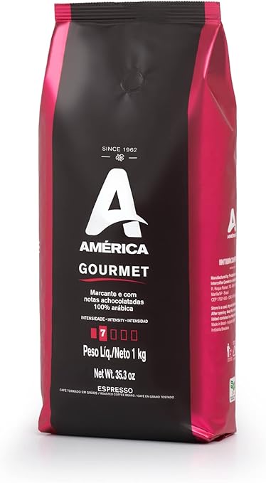 Café Torrado em Grão América Gourmet 3