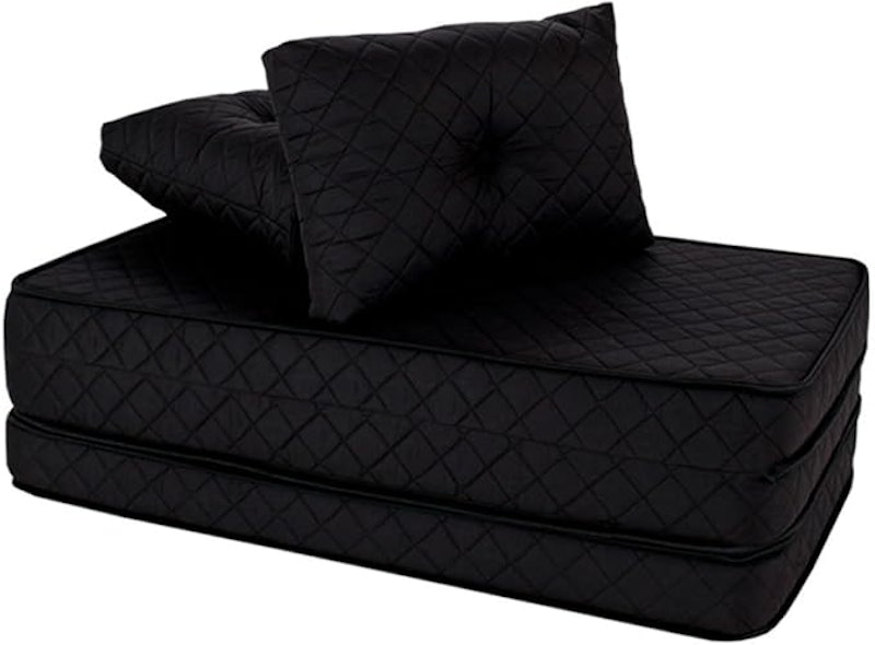 Puff Multiuso 3 em 1 Casal D33 Bordado Matelassê com Travesseiro 1