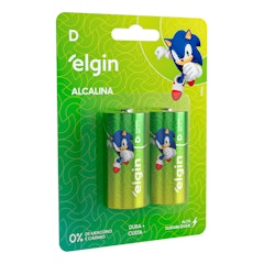 Pilha Alcalina D