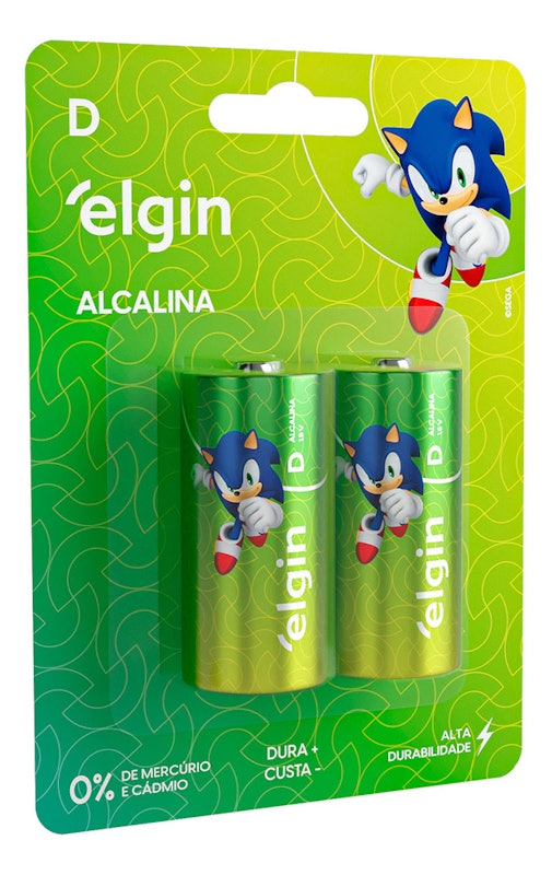 Pilha Alcalina D 1