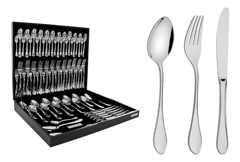 Faqueiro Tramontina Italy em Aço Inox com Facas de Mesa 6 mm 76 Peças 2