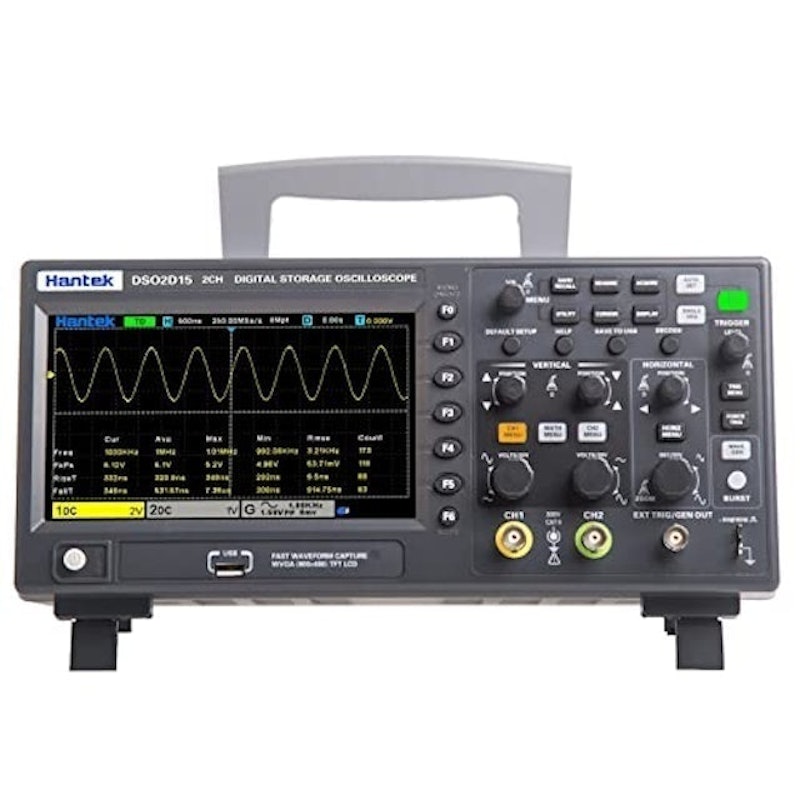 Osciloscópio Digital Hantek de Bancada DSO2D15 1