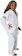 KEIKO SPORTS Kimono Juvenil Trançadinho Branco 1