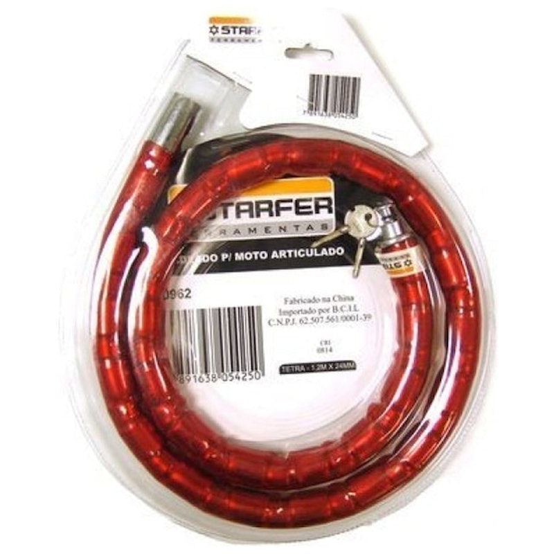 Cadeado para Moto Articulado Starfer 1