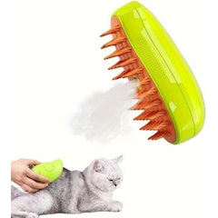 Escova para Gatos a Vapor 3 em 1