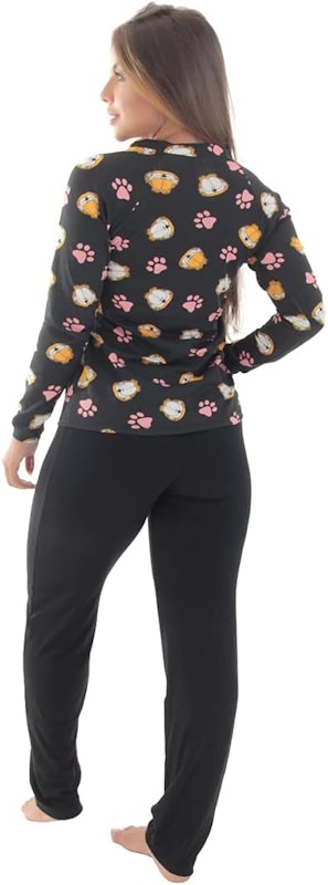 Pijama Outono Inverno Manga Longa Bicolor 4