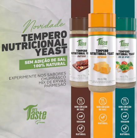 Tempero Nutricional - Yeast Mix Ervas 2