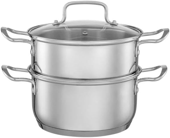 Jogo de Panelas Brinox Aço Inoxidável Fundo Triplo 5 Peças Jasmin 5