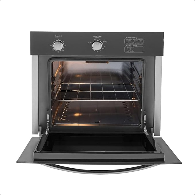 Forno a Gás de Embutir Stelar 46 L Topázio 3