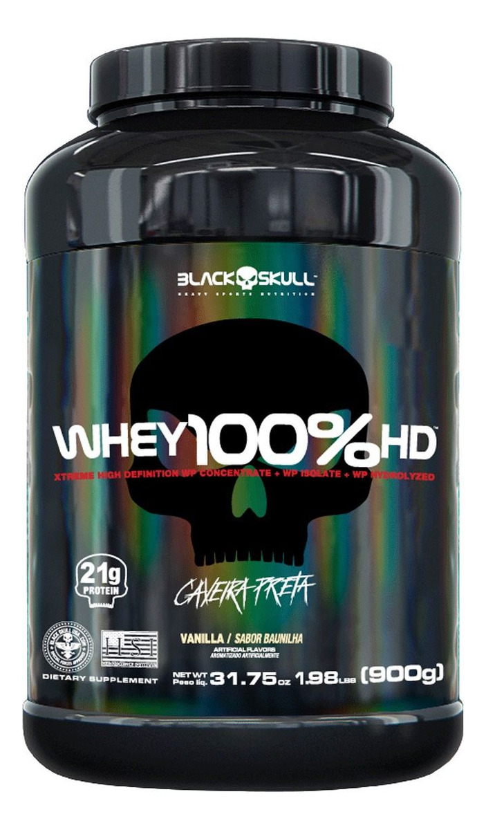 Whey 100% HD Gourmet Black Skull 1