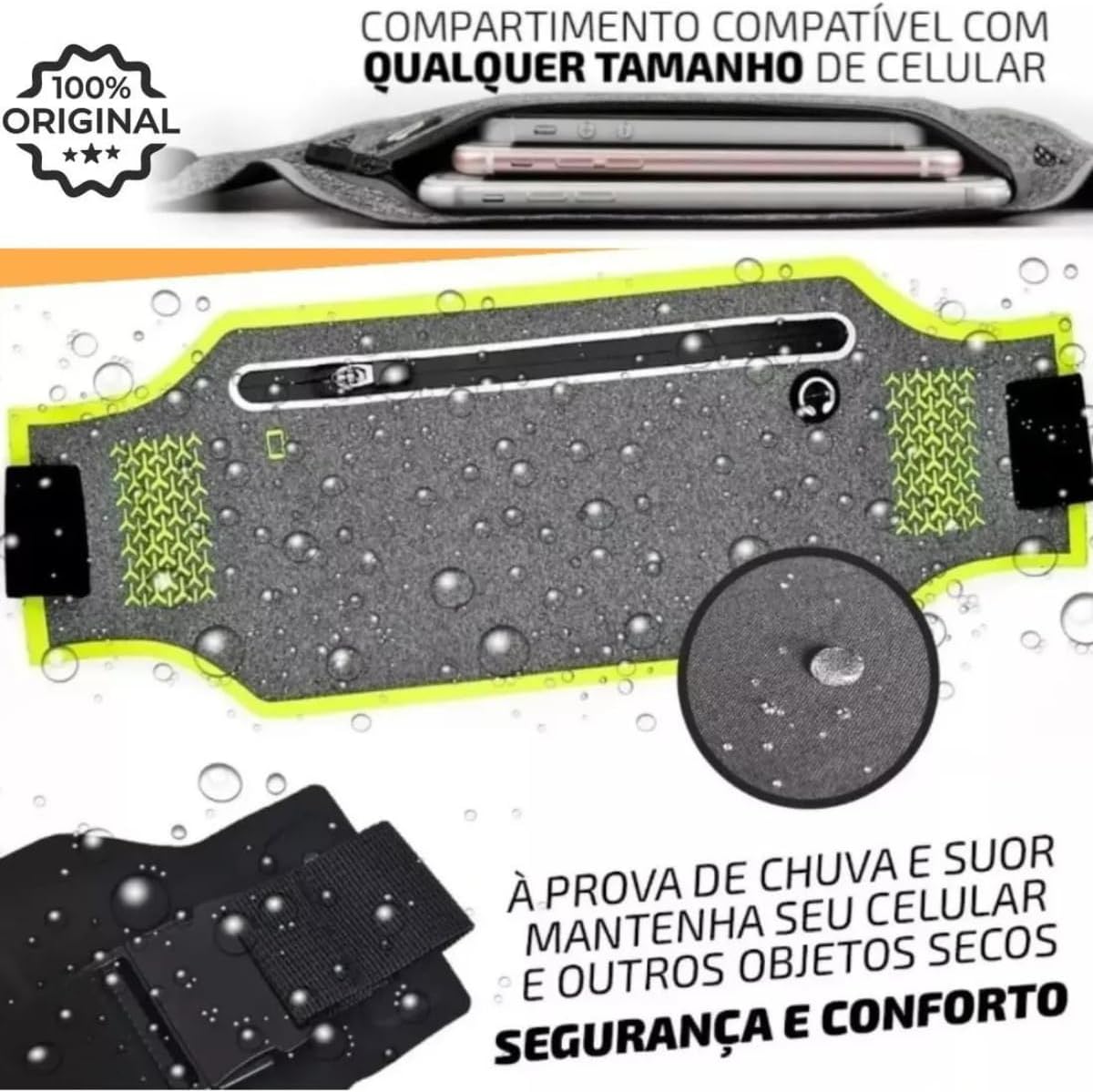 Pochete Corrida Fitness Slim 3