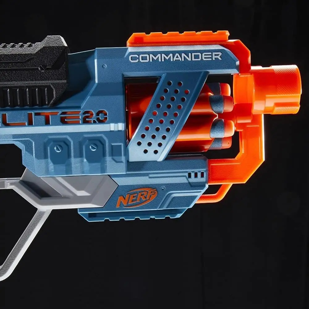 Lança Dardos Nerf Elite 2.0 Commander RD-6 5