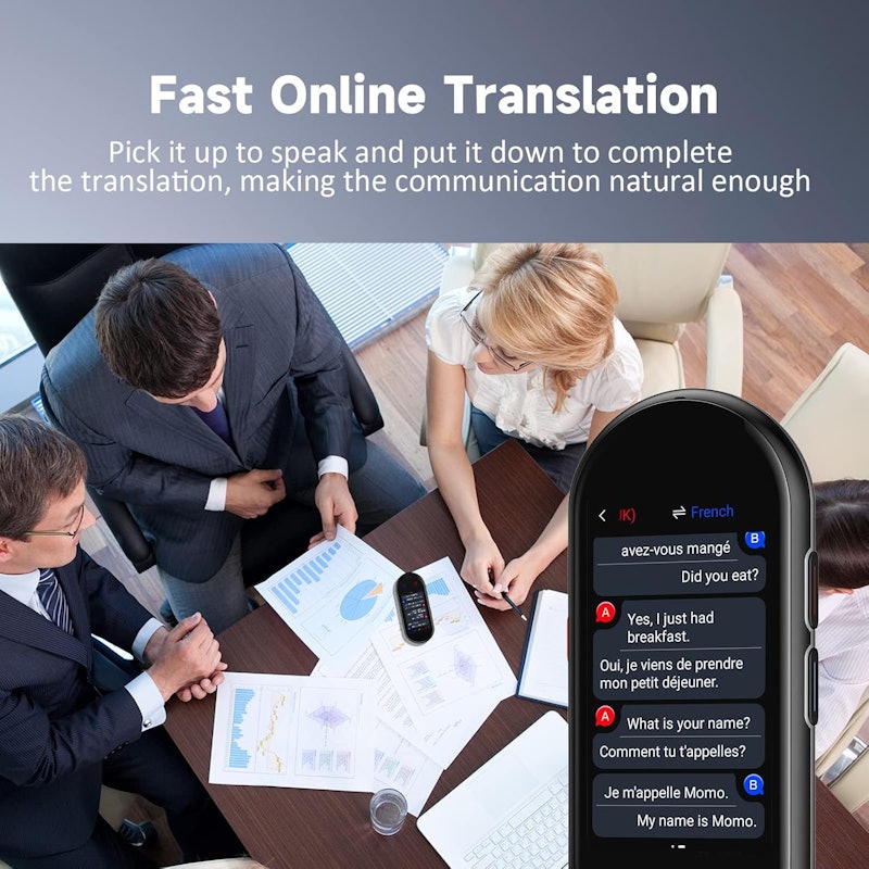 Tradutor de Idiomas Instantâneo Vormor 3