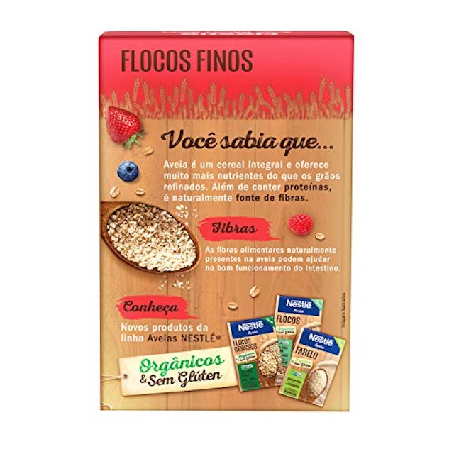 Aveia em Flocos Finos Caixa 170 g 3