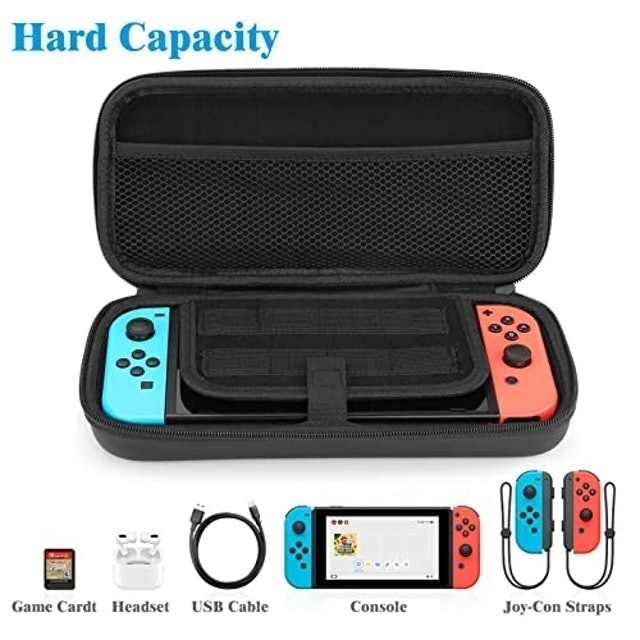 Case para Nintendo Switch OLED e Nintendo Switch 3