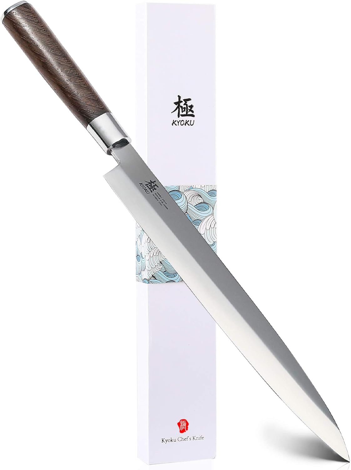 Faca Japonesa Yanagiba para Sushi e Sashimi Samurai Series 1