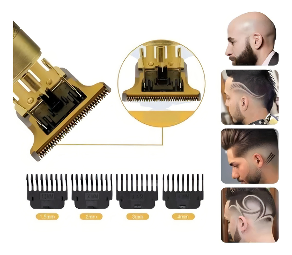 Máquina de Cortar Cabelo Profissional B-MAX 5