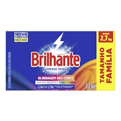 Sabão em Pó Brilhante Limpeza Total