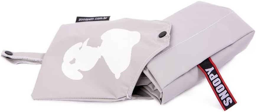 Capa de Chuva Snoopy Shadow Cinza 4