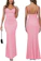 CAPUFFY Vestido Maxi Feminino com Alças Finas 1