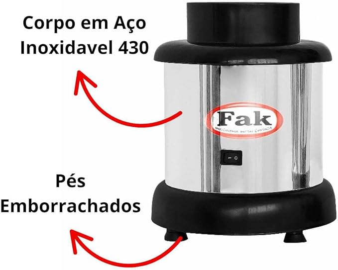 Liquidificador Baixa Rotação 2 L 5
