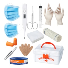 Kit Completo de Primeiros Socorros Aid